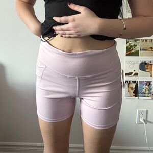 NWT Ardene Soft Pink Bike Shorts